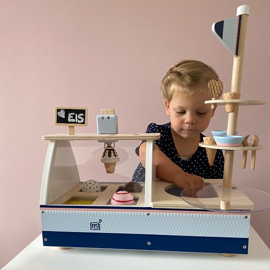 Stojak na małe lody do stóp