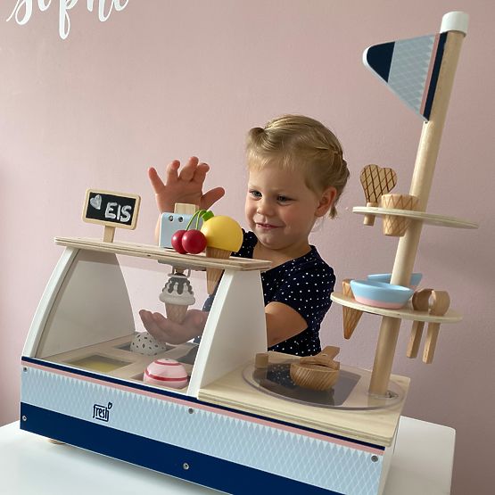 Stojak na małe lody do stóp