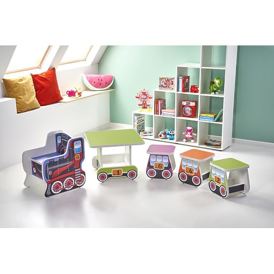 Dziecięcy stół Lokomo różowy