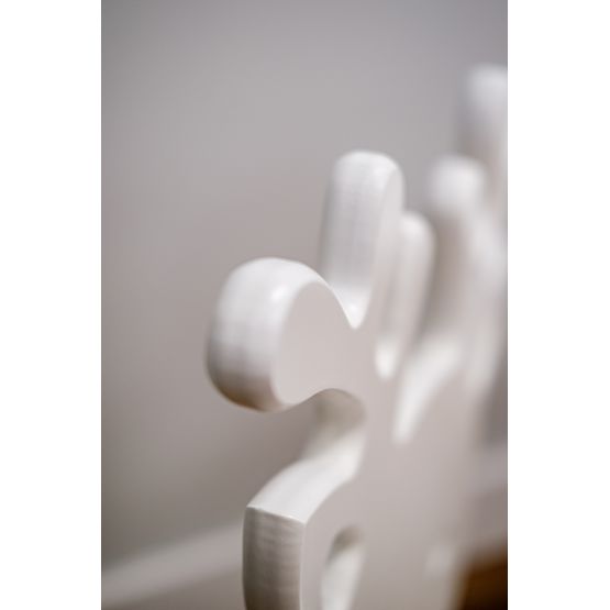 Dziecięcy stół z krzesłami - Jeleń - biały