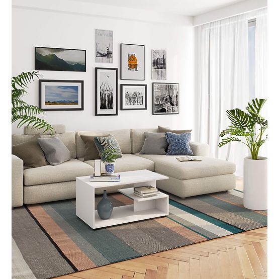 STOLIK KAWOWY PIN BIAŁY