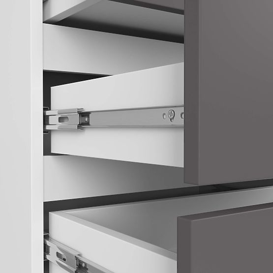 STOLIK NOCNY CL3 60 cm PK BIAŁY / SZARY