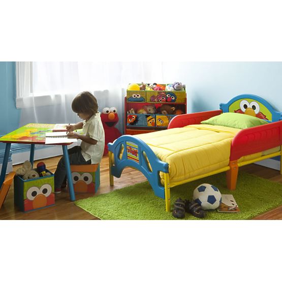 Stolik z krzesłami Sesame Street