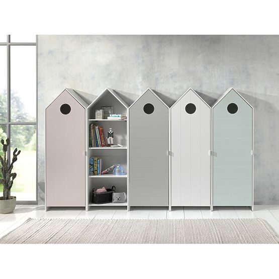 Dziecięca szafa Casami - miętowa