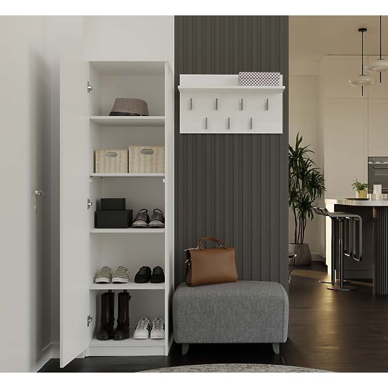 Szafa Malwa SD-50 z Lustrem BIAŁA