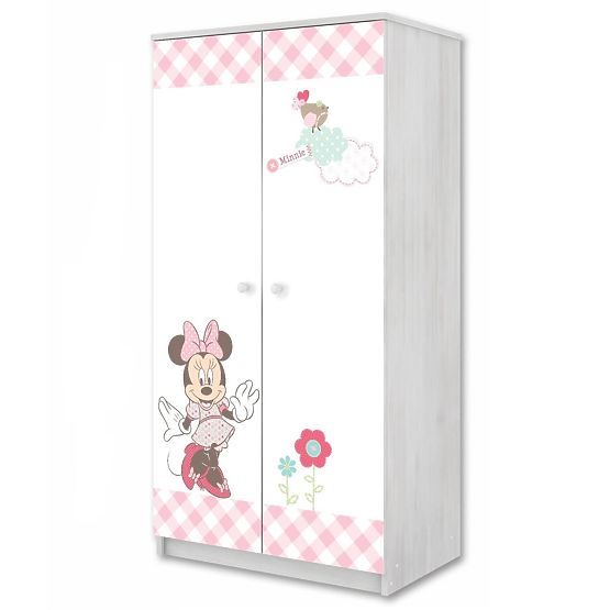 Szafa Minnie Mouse - dekor norweska sosna