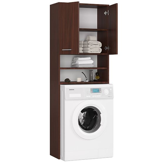 SZAFKA ŁAZIENKOWA FIN NAD PRALKĘ WENGE