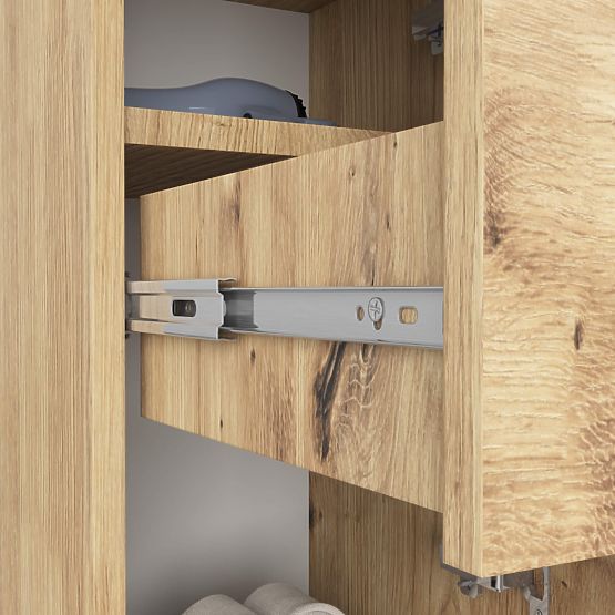 SZAFKA ŁAZIENKOWA FIN SŁUPEK 30 2D 1SZ 85cm PK DĄB ARTISAN