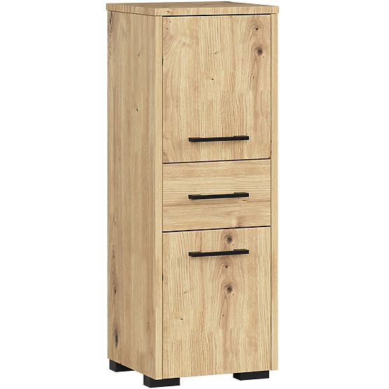 SZAFKA ŁAZIENKOWA FIN SŁUPEK 30 2D 1SZ 85cm PK DĄB ARTISAN