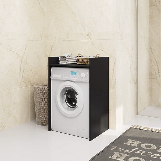 SZAFKA NAD PRALKĘ FIN CZARNA