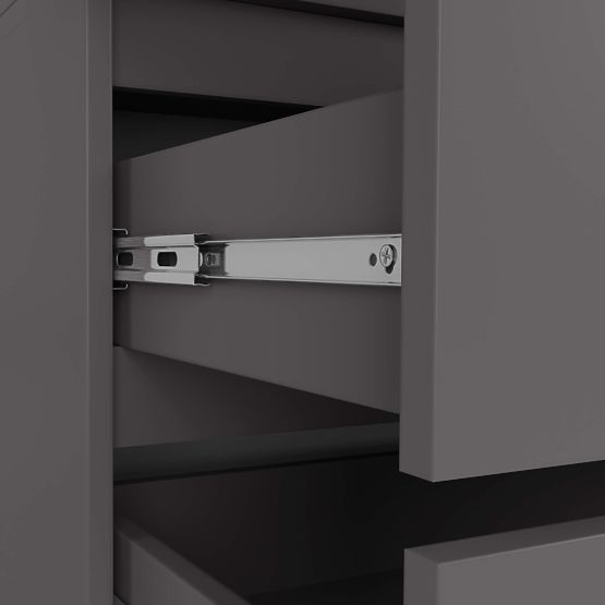 SZAFKA S90 2D 2SZ CLP PK GRAFIT SZARY