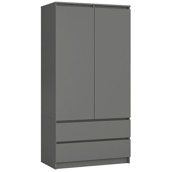 SZAFKA S90 2D 2SZ CLP PK GRAFIT SZARY