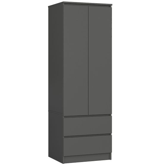 SZAFKA STAR S60 2D 2SZ PK GRAFIT SZARY