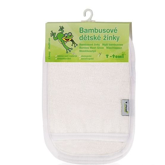 Szmatka kąpielowa (rękawica) - bambus
