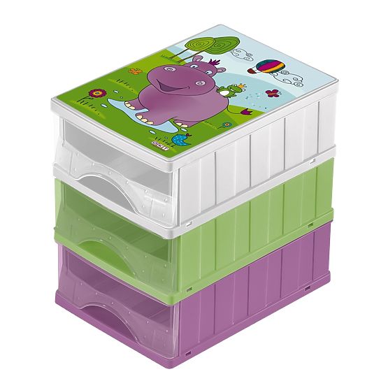 Szuflady do magazynowania Hippo