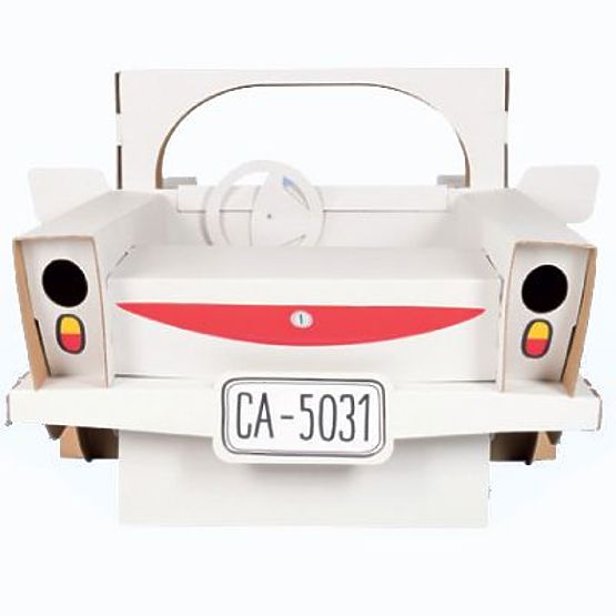 Szybki kartonowy kabriolet