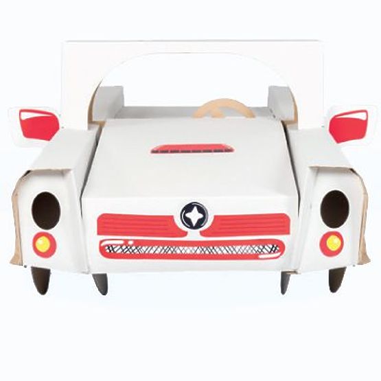 Szybki kartonowy kabriolet