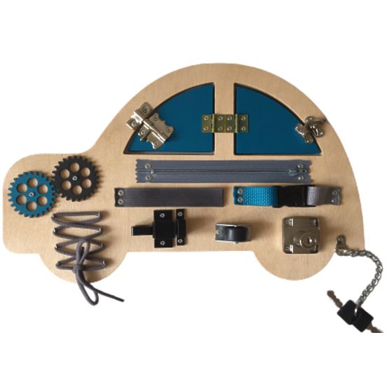 Tablica do ćwiczeń - Car - niebieska