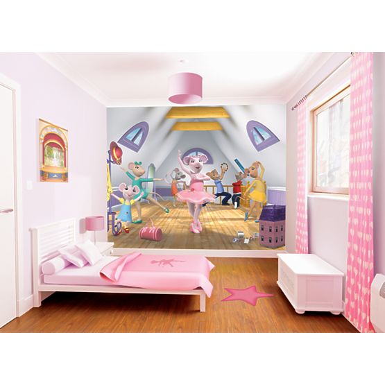 Tapeta 3D Angelina Ballerina