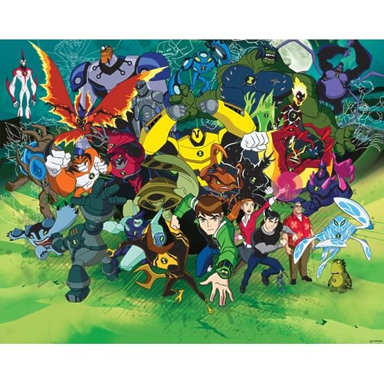Tapeta 3D Ben 10 - 2
