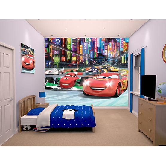 Tapeta 3D Disney Auta II