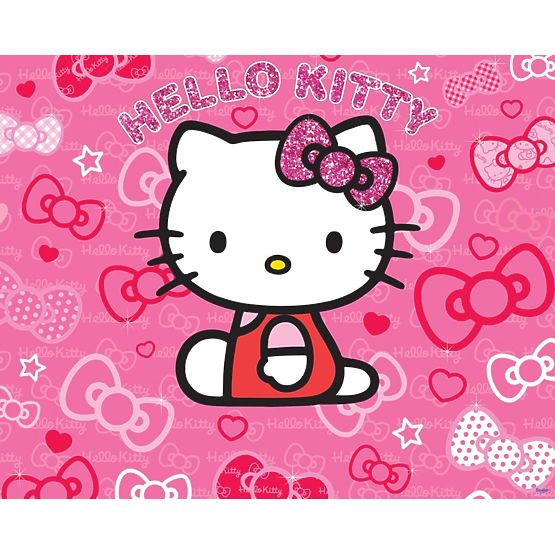 Tapeta 3D Hello Kitty