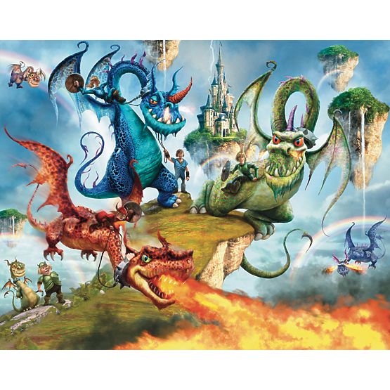 Tapeta 3D Knights Dragon