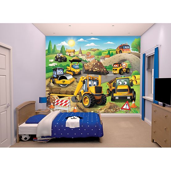 Tapeta 3D Moje pierwsze maszyny JCB II