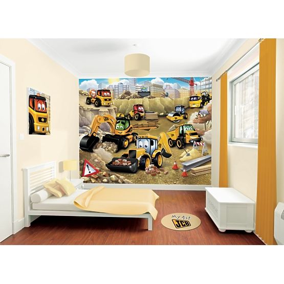 Tapeta 3D Moje pierwsze maszyny JCB