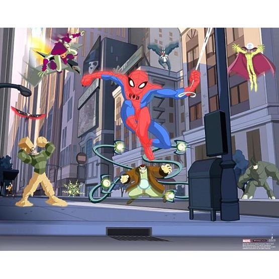 Tapeta 3D SPIDERMAN SPEKTAKULARNY