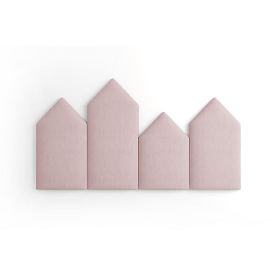 Tapicerowane panele Trinity Szpic – różowy