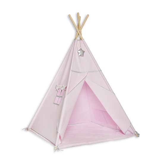 Tipi + mata Silver Pink