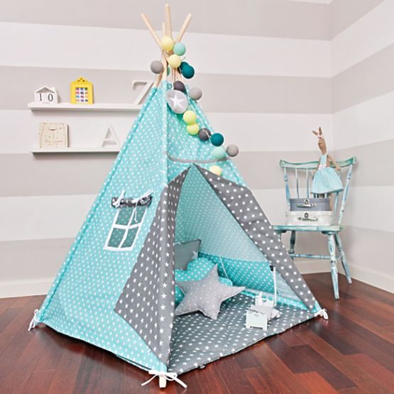 Tipi Turkusowy odcień