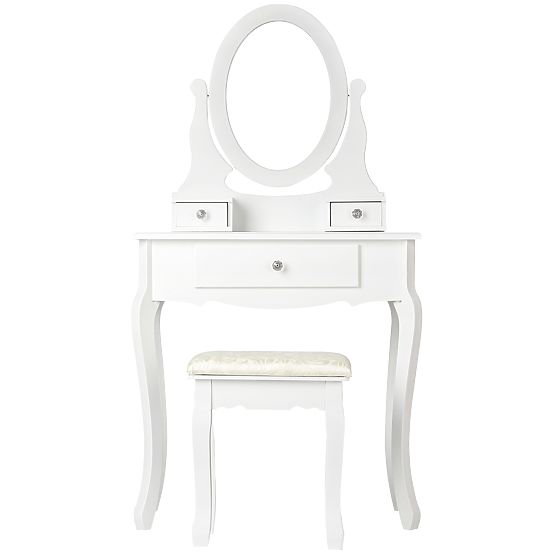 Toaletka z taboretem Classic