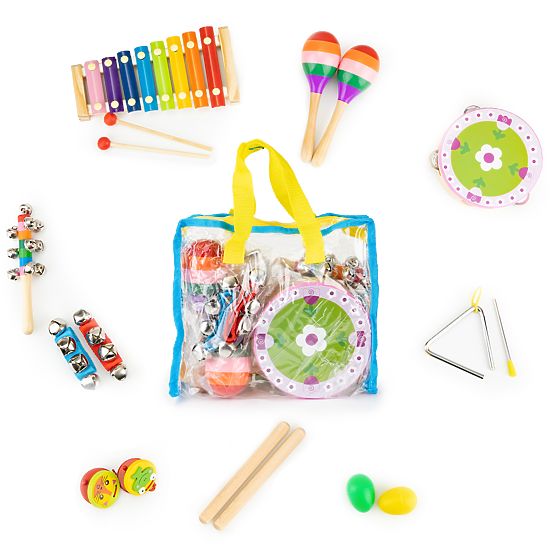 Torba z 14 instrumentami muzycznymi