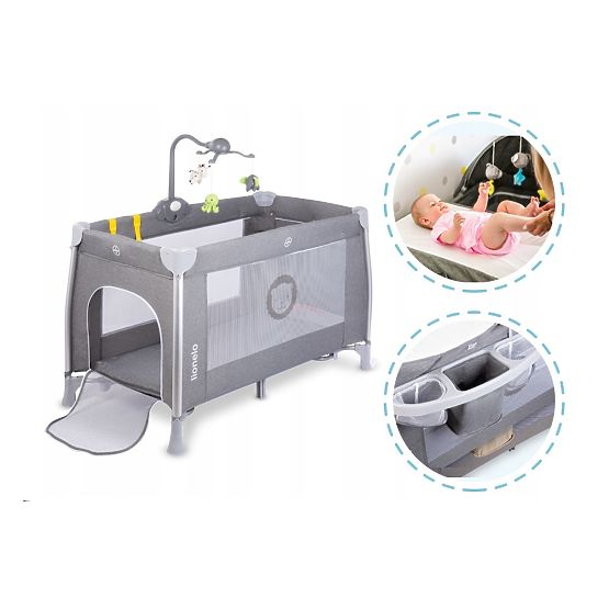 turystyczny łóżko LioneloO Simon - siwy