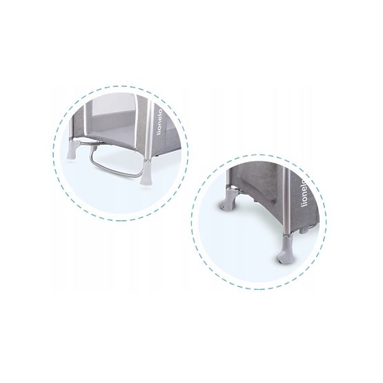 turystyczny łóżko LioneloO Simon - siwy