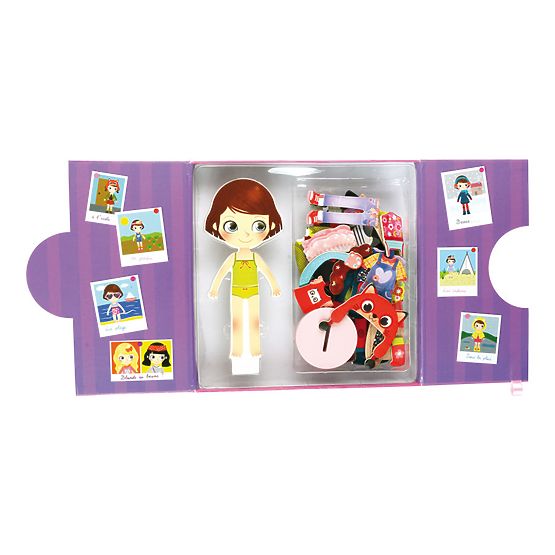 Magnetyczne puzzle do ubierania Vilac Chloe