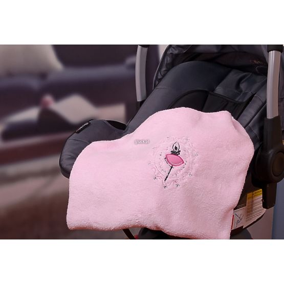 Uniwersalny zawijak/śpiworek do wózków i fotelików samochodowych - beżowo/kremowy