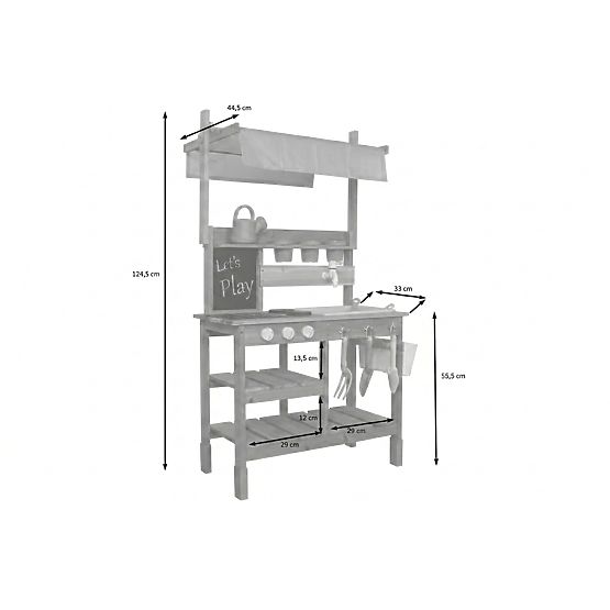 Zewnętrzna kuchnia Montessori Ourbaby - Sandy