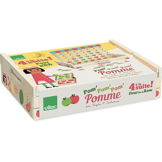 Vilac Drewniane podróżne kółko i krzyżyk