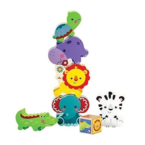 Wieża drewniana ze zwierzątkami Fisher Price