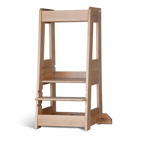 Wieża edukacyjna Montessori Felix — naturalna