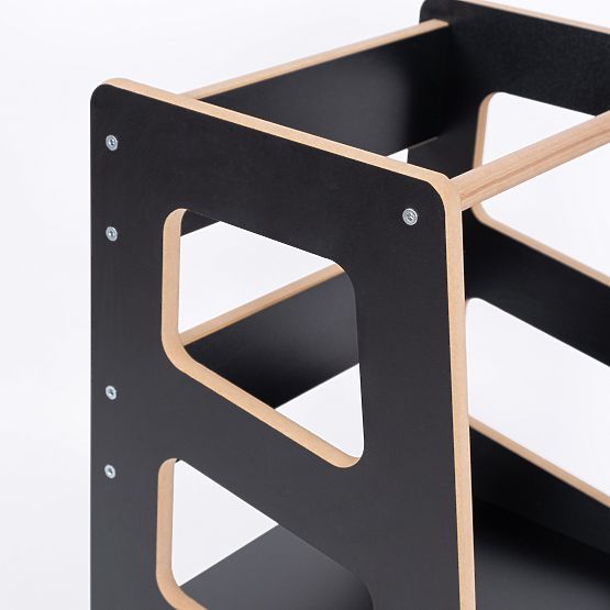 Wieża edukacyjna Montessori Quadro czarna