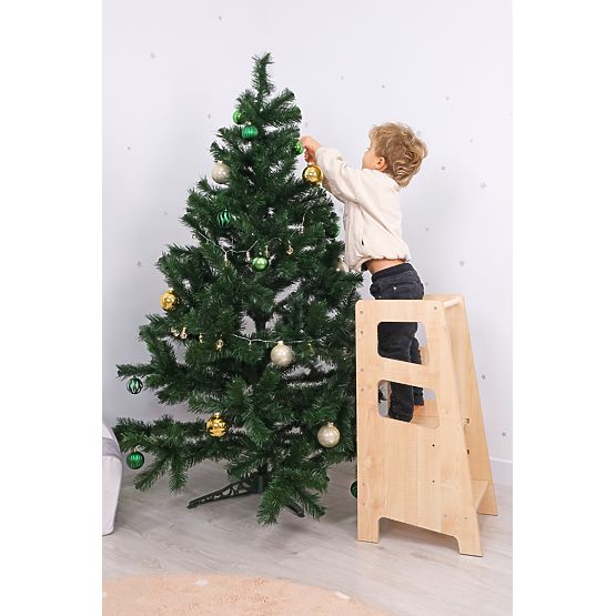 Wieża edukacyjna Montessori Quadro Decor Woody