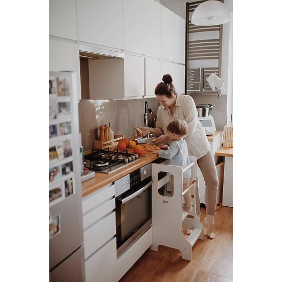 Wieża edukacyjna SLIM M - biała