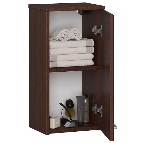 WISZĄCA SZAFKA ŁAZIENKOWA FIN W30 1D WENGE