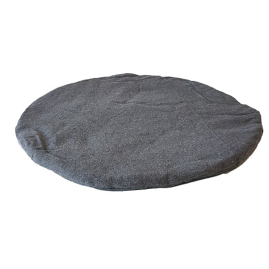 Wiszący fotel bujany - szary