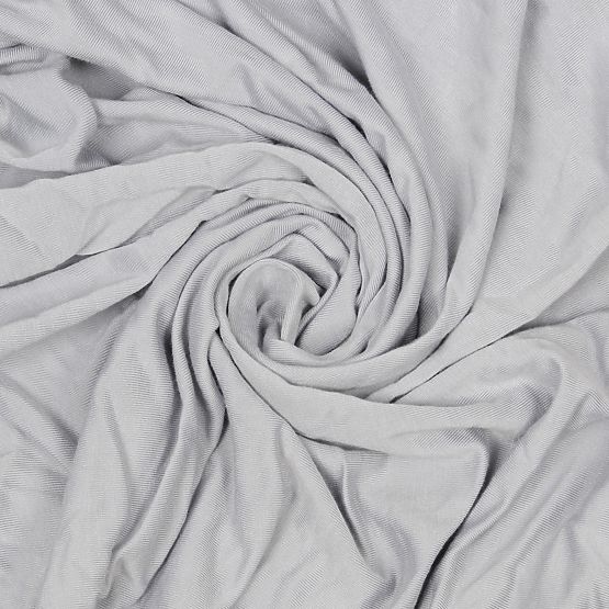 Wodoodporne prześcieradło bambusowe 120x60 cm - szare