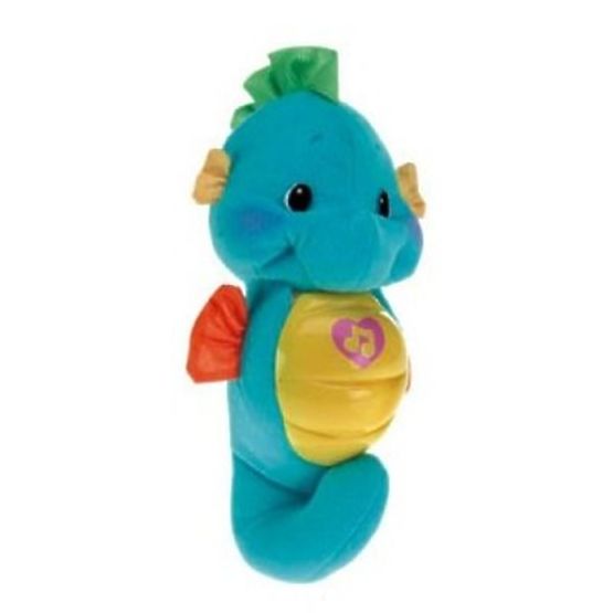 Zabawka do zasypiania Fisher Price Dino - Niebieski konik morski
